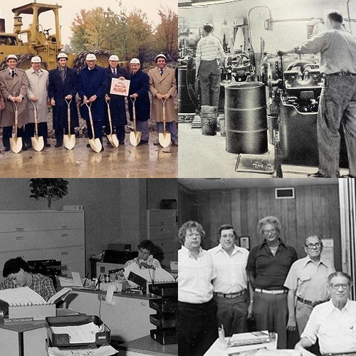 Merit Brass family-owned and operated company history with historical company photos